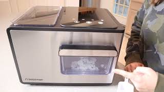 Freezimer DreamiceX3 Nugget Icemaker Review  Ice Maker for Counter Top [upl. by Bilac]