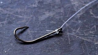 How To Snell A Fish Hook Tie this knot in 60 seconds quick easy and effective [upl. by Adnauq]