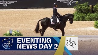 Eventing News  Day 2  FEI World Equestrian Games 2018 [upl. by Eikcin]