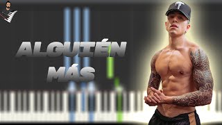 Andy Rivera  Alguien Más  Instrumental Piano Tutorial  Partitura  Karaoke  MIDI [upl. by Aiekahs]