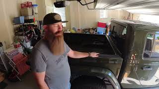 DIY Jeep gladiator Bedliner install HERCULINERTRUCKBED [upl. by Bor]