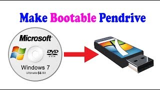 How To Make Bootable Pendrive For Windows 7 From ISO File [upl. by Ronaele]