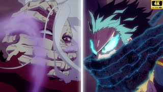 Izuku Midoriya  Deku  vs Tomura Shigaraki Part 1  My Hero Academia Season 7 4K 60FPS [upl. by Swann]