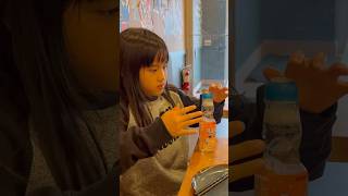 How to open and drink a Japanese Ramune soft drink ramune drinks japanese [upl. by Allehcim212]