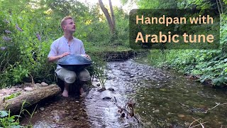 Handpan relaxing music with water sound [upl. by Ahsekim32]