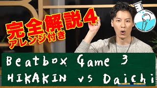 【完全解説４】Beatbox Game 3  HIKAKIN vs Daichi｜ビートボックス（ボイパ）やり方練習講座レッスン by ZUnA [upl. by Liahkim]