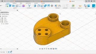 Practice exercise 33 a how to use extrude command pattern command etc [upl. by Fakieh]