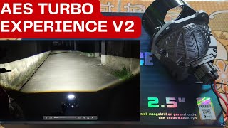 AES turbo Experience v2 bukan review [upl. by Eirotal]