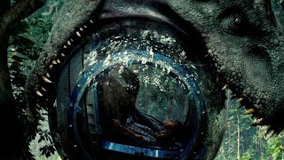 Indominus Rex Attack The Gyrosphere  Jurassic World 2015 Movie CLIP HD [upl. by Divadnhoj361]