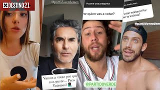 Tunden en redes sociales a influencers por promover voto para PVEM [upl. by Polinski]