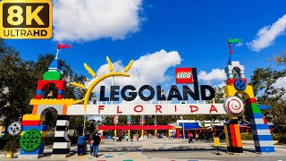 【8K】Legoland Florida  Full Tour [upl. by Iadahs]