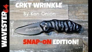 Preview  CRKT Wrinkle Knife by Ken Onion  SnapOn Edition [upl. by Balfour446]