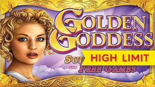 Golden Goddess Slot  ALMOST JACKPOT LONGPLAY  All Bonuses [upl. by Trimmer]