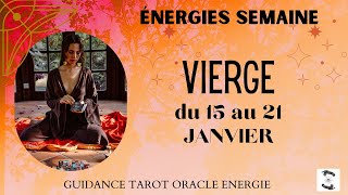 🌱VIERGE du 15 au 21 JANVIER🌸message pour toiviergehebdo [upl. by Eniamirt]