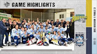 Finale 4  KEHV AHC Division 1  Highlights 1 EHC Althofen gegen ESC Steindorf [upl. by Ecilayram]