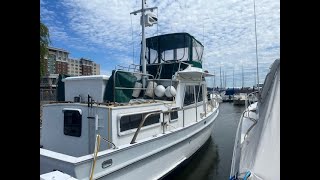 1982 Monk 40 Trawler FOR SALE by Parma Marine 7248131956 [upl. by Hansiain]