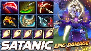 Satanic Templar Assassin Epic Damage Build  Dota 2 Pro Gameplay Watch amp Learn [upl. by Anamuj460]