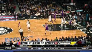 Kobe Bryant 21 Points Huge Facial Dunk  Brooklyn Nets 05022012 [upl. by Katy206]