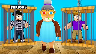 ROBLOX FURIOUS JUMPER ET OVERSPES SÉCHAPPE DE LEFFRAYANTE GRANDMÈRE OBBY [upl. by Welton]