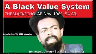 Amiri Baraka Black Journal Interview 1972 [upl. by Coriss]