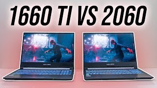 GTX 1660 Ti vs RTX 2060  Gaming Laptop Comparison [upl. by Lawford]