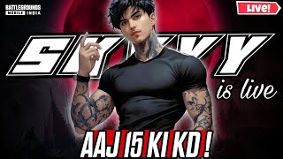 KCH TO BDA HONE WALA HAI  ROAD TO 800 SUBS 🇮🇳  SKYYYISLIVE live bgmi gaming [upl. by Ertemed992]