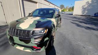 SRT JEEP is back Young Dolph Inspired custom Camo [upl. by Navannod903]