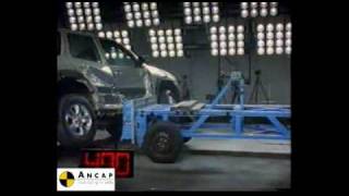 Mazda Tribute 2001 ANCAP Crash Test 4 stars [upl. by Gordon]