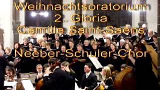 Weihnachtsoratorium 2 Gloria  Saint Saens [upl. by Tnomyar]