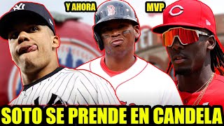 SOTO SE PRENDE MODO MVP RAFAEL DEVERS ROMPE A DAVID ORTIZ CON RECORD ELLY DE LA CRUZ MVP [upl. by Kwang]