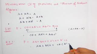 Boolean function minimization [upl. by Nuarb588]