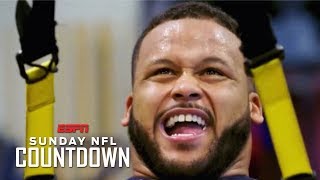 Aaron Donald’s basement gym shaped him into the player he is today  NFL Countdown [upl. by Oetam]