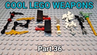 COOL LEGO WEAPONS you can build for your minifigures Pt 36 [upl. by Damahom]