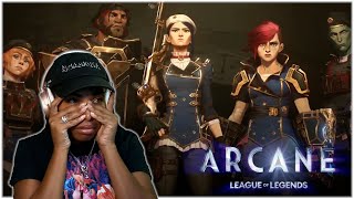 HEAVY IS THE CROWN  ARCANE LEAGUE OF LEGENDS SEASON 2 EPISODE 1 REACTION [upl. by Petronilla]