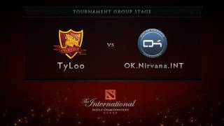 TyLoo vs OKNirvanaInt  Group Stage  Dota 2 International [upl. by Godding118]