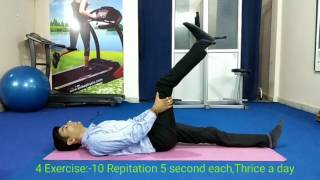 6 Best Physiotherapy Exercises for L4L5 slipped disc at home [upl. by Aicek132]