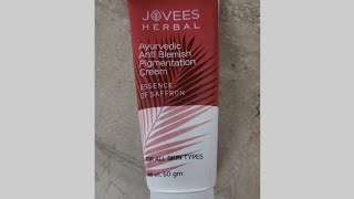 Jovess Herbal Anti blemish pigmentatiom cream [upl. by Elwin]