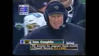 Jacksonville Jaguars vs NY Jets 1998 AFC Div Playoff Game [upl. by Cida976]