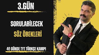 49 Günde TYT Türkçe Kampı  3GÜN  RÜŞTÜ HOCA [upl. by Lilithe18]