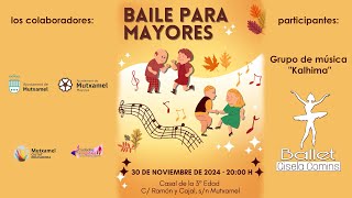 vídeo resumen del baile para personas mayores  Mutxamel 112024 [upl. by Tinaret]