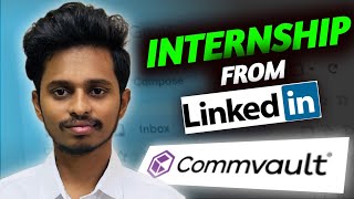 Internship from Linkedin  Interview Experience commvault [upl. by Druce977]