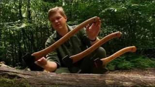 Ray Mears  Choosing and using an axe Bushcraft Survival [upl. by Sioled]