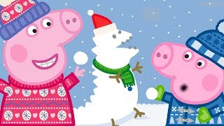 Peppa Wutz ❄️ Frohe Weihnachten Schnee ❄️ Peppa Pig Deutsch Neue Folgen  Cartoons für Kinder [upl. by Sansbury]