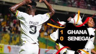 GHANA U20 1  0 SENEGAL SEMI FINAL OF AFRICAN GAMES [upl. by Gizela511]