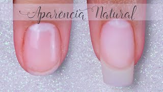 Unhas de Gel Com Aspecto Natural [upl. by Nellaf]