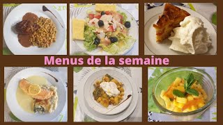 Menus de la semaine 18 amp Budget [upl. by Aennaej]