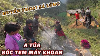 A Tủa bóc tem Máy Khoan mới phá mọi loại đá nhanh như chớp  CVC  Chao Vlog Team [upl. by Lelia637]