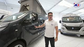 Camper Super Compacta Pilote Renault Trafic 5 plazas en ruta ¡Y con techo elevable [upl. by Emirej291]