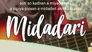 Midadari with Lyrics cover byFathma Hosnah Sarip Mangorsi [upl. by Herrington]