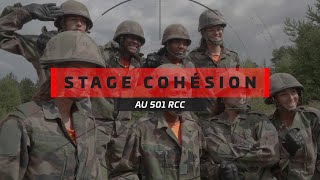 STAGE COHÉSION AU 501 RCC 🤝🪖 [upl. by Yanffit]